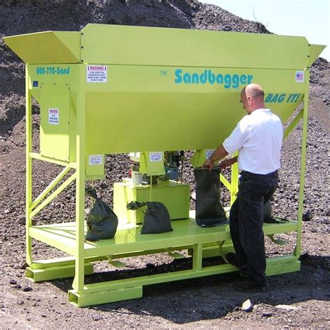 sandbag filling equipment